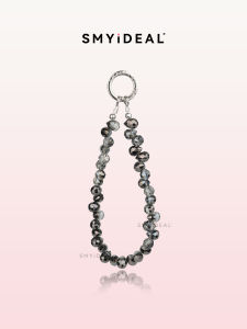 Smyideal | Elegant Versatile Water Drop Cell Phone Lanyard New Fashionable Short Chain Luxury Anti-loss Strap with Clip Accessory
