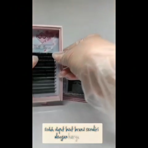 NO BRAND CUSTOM MERK BULUMATA EYELASH EXTENSION / SUPER SOFT ROYAL SILK LASHES NO BRAND BISA BUAT MERK SENDIRI