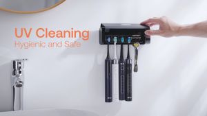 Bitvae Premium Set - Bitvae Smart S2 Sonic Whitening Toothbrush + Bitvae Wall-Mounted UV Sterilizer Case (8 Brushes)