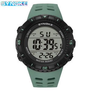 SYNOKE Men Multifunction Watches Fashion Outdoor Sport Watch Alarm Clock Chrono 5Bar Waterproof Digital Watch New reloj hombre