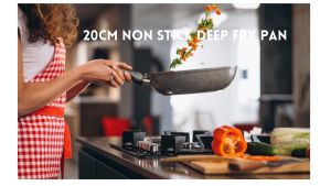 Cookware Cook Healthy Deep Frypan 24cm (Cookware/ Non Stick Cookware/ Pots and Pans/ alat memasak/ Kuali/  Periuk/  Alat memasak tidak melekat)