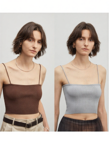 Custom Dyed ELITE Yarn Pique Knit Sleeveless Top