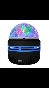 Star Light Projector USB Powered Rotating Magic Ball Lamp for Car Interior KTV Bar Disco