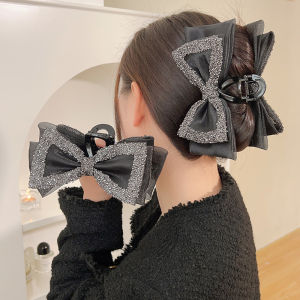 Bow Zircon Hairpin Korean Fashion Elegant Hairclip Women Hair Pin Hair Accessories for Girls