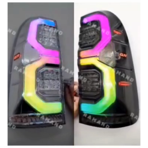 [GR LOGO] TOYOTA HILUX VIGO KUN25 KUN26 SMOKE ALBINO TAIL LAMP RGB RAINBOW RUNNING WELCOME LIGHT