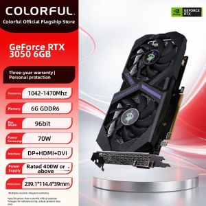 Colorful | Desktop Compatible DIY Assembly Game Graphics Card RTX3050