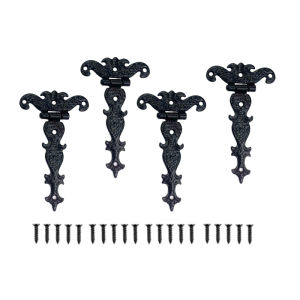 2/4/8PCS Heavy Duty Antique T-Hinges With Screws 69x113MM Zinc AlloBarn Door Decorative Hinges For Cabinets And Wooden Boxes