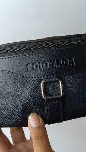 Waistbag Pria Merk Polozada Kulit PU Premium | Tas Selempang Pria Best Quality