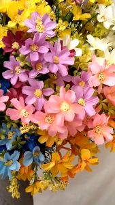 Buket Bunga Daisy Artificial Flower Daisy Bunga Daisy Plastik Dekorasi Rumah Aster Artificial