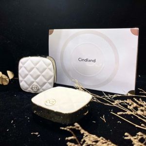 CINDLAND Skin Tightening Snow Moisturizing Air Cushion BB Cream Whitening Long Lasting No Cakey Finish Watermelon Skin