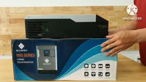 Biến tần áp cao 5500W - 48V điện áp 120V - 500V sạc MPPT 110A sạc AC 80A - HGS-5500W