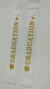 Selempang Wisuda Graduation Ulang Tahun Selendang Sablon