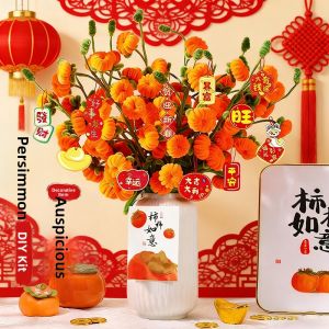 JIFANPAUL | Lucky Tangerine DIY Flower Bouquet Crafting Kit