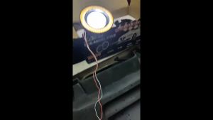 PROTON SAGA FLX ANGEL EYE FOG LAMP LED LIGHT 2pcs Fog light eagle eye Halo Ring Spotlight COB LED Projector saga flx