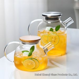 High Temperature Resistant Tea Pitcher Glass Teapot