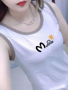 QIAOXIZI | Slimming Loose Sleeveless Blouse for Middle-aged Women
