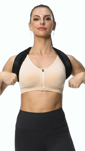 ​GUKOO Breathable Back Support Strap for Active Lifestyles - Adjustable Fitness Band  Gym Training & Outdoor Sports​