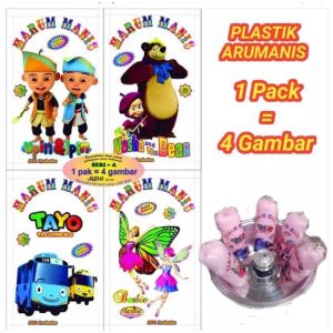 paket murah plastik harumanis 3D 500pcs
