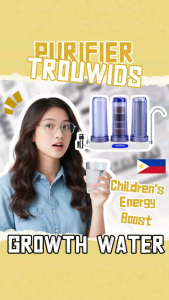 TROUWIDS 3 in 1 Water Purifier Thicken Water Filter Hi-Tech Faucet Filter Complete Set