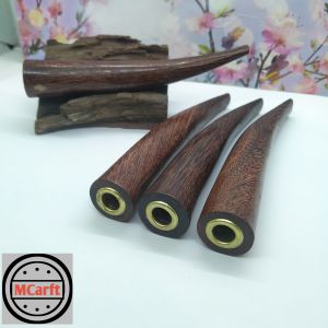 Once pipa kayu galih asem purba bulat polos B126