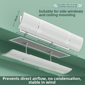 Loolecondera | Wind Deflector for Air Conditioner Outlets Preventing Direct Blows