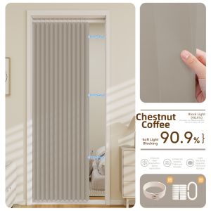 SHULIAN | No Drilling High-quality Winter Partition Curtain Door Drape