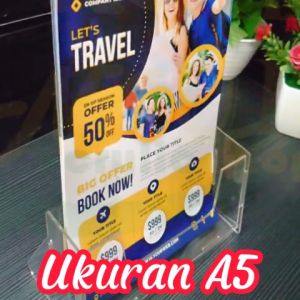 Tempat Brosur Akrilik & Rak Brosur Ukuran A5: Panduan Lengkap