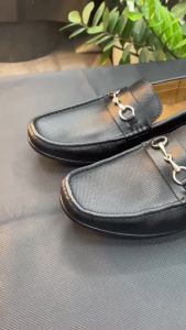 Giày Mọi - Giày Tây Lười HT.NeO Da Bê Nhập Khẩu Cao Cấp GM-32