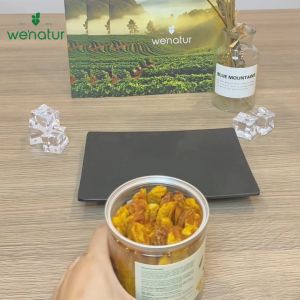 [Mua 1 tặng 1] COMBO 2 Hủ Chuối Sấy Dẻo wenatur 330g (tặng 1 Chuối sấy mè gừng 100g)