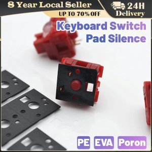 ❤️【Same Day Delivery】 120pcs Hot-swap Switch Silencer Cotton Mechanical Keyboard Shaft Underpad Keysporon PORON PE EVA Switch Pads Switch Buffer Foam