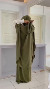 MUKENAH CRINKLE TERBARU ADEM LEMBUT TEBAL JUMBO