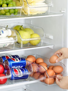 กล่องเก็บของในตู้เย็น กล่องเก็บของแบบดึงออก กล่องเก็บของสำหรับอาหาร กล่องเก็บของสำหรับแช่แข็ง กล่องเก็บของสำหรับจัดระเบียบ