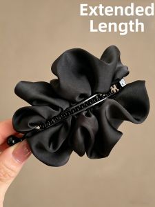ZUOOU | Black Cloud Texture Large Teeth Hair Clip 14cm