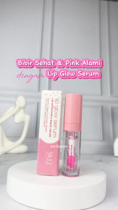 Lip Glow Serum SR12 Lipgloss Tahan Lama Anti Air / Lip Seum Bibir Mencerahkan / Lip Gloss Anak Sekolah BPOM