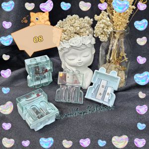 RAUTAN PENSIL FANCY 2 LUBANG IMPORT PREMIUM / SERUTAN KARAKTER HELLOKITTY ROBOT / CUTE PENCIL SHARPENER / XLJ6124 RHK5929