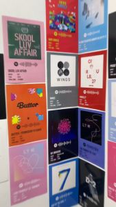 Poster Album Musik Kpop BTS Spotify - Album Lagu Kpop BTS A5 [ISI 20 LEMBAR]