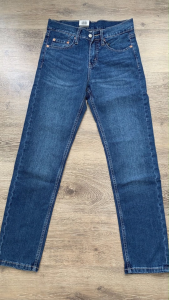 Quần jeans nam vải co giãn ống đứng dáng slimfit 3 màu cao cấp hàng vnxk ống 17-19cm