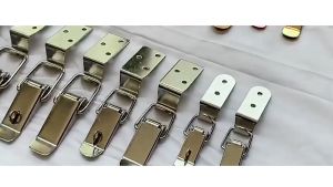 10pcs 90 Degrees Spring Loaded Toggle Lock Duck-mouth Buckle Hook Lock Toggle Latch Clamp