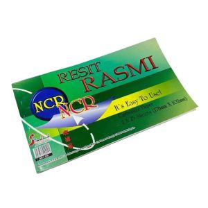 [Clear Stock/Old Product] Standard Resit Rasmi NCR (2 x 25 Sheets / Carbonize Paper)