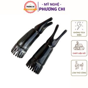 Lược sừng gội đầu mát xa mũi dưỡng sinh spa ống mát xa đầu ấn huyệt - Mỹ Nghệ Phương Chi