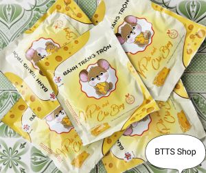 Bánh tráng trộn sẵn Thanh Tuấn 30g/gói vị Phô Mai Chà Bông