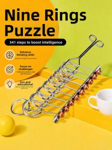 ZUIQIANGDANAO | Intelligence Developing Puzzles Stainless Steel