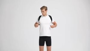 Back Posture Corrector Belt Women Men Prevent Slouching Relieve Pain Posture Straps Clavicle Support Brace Drop Shipping