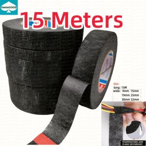 15M Heat-Resistant Velvet Wiring Harness Tape Acrylic Cloth for Automotive Noise Reduction And Electrical Protection