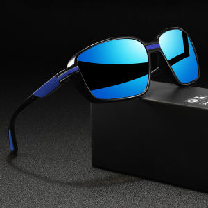 Classic Oversized Square Sports Polarized Sunglasses - Wraparound Fit UV400 for Fishing Cycling Travel & Daily Use