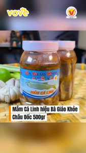 Mắm Cá Linh hiệu Bà Giáo Khỏe Châu Đốc 500gr