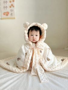 XIAOGUDUN | Windproof Warm Infant Cloak