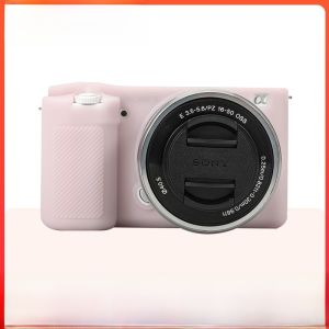 กระเป๋าใส่กล้องซิลิโคน ZVE10 รุ่นที่ 2 สำหรับกล้องซอง Sony A7C ZVE10 A7R5 Mirrorless Camera กระเป๋าใส่กล้องแบบป้องกันฝุ่น