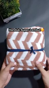Handuk Mandi Dewasa Towel Mikrofiber Lembut 140 x 70 cm Daya Serap Tinggi Import Murah