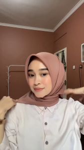 Bella Square Polycotton 115 X 115 Jahit Neci Premium 78 Warna Hijab Segi Empat - Kerudung Segi empat Bella Square Anti Letoy Termurahj